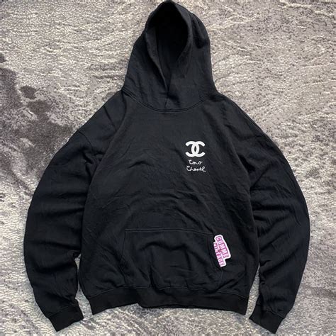 mega yacht chanel hoodie|Mega Yacht Hoodie Sweatshirt Coco Chanel Size Medium Rare .